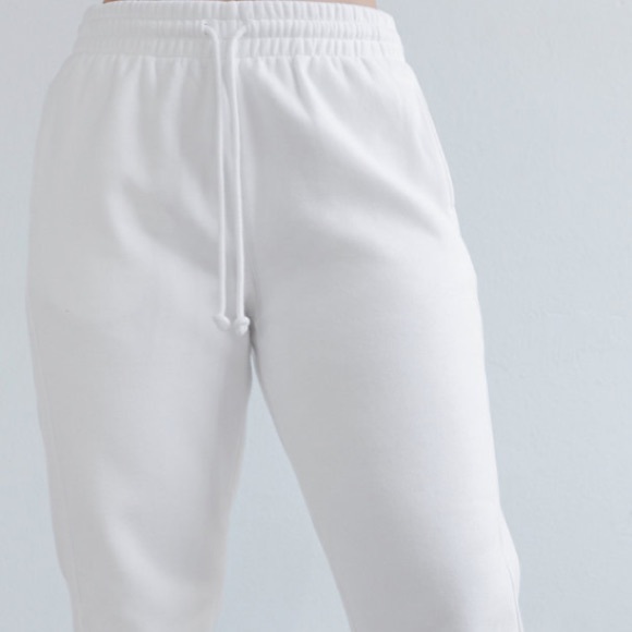 Cozy Fleece Boyfriend Sweatpants - Picture 1 of 3